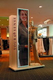 Banneralakú plakáttartó
